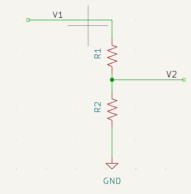 Schema divizor rezistiv
